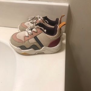 Zara kids toddler multicolor sneaker